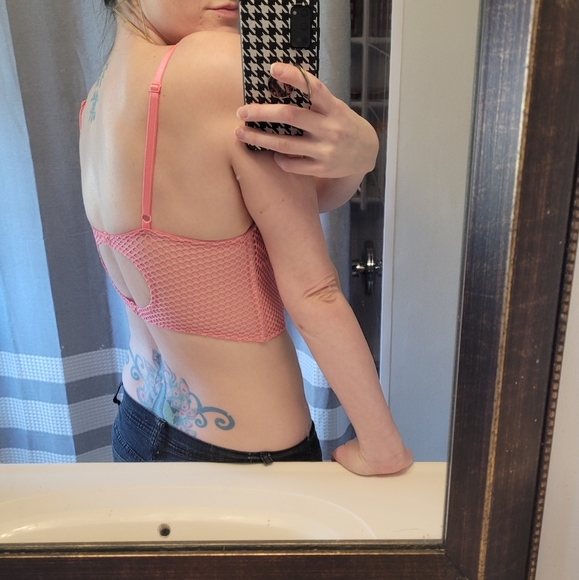 LIKE NEW RARE 34b Victoria's Secret Pushup Very Sexy Lined Demi w/ Boning - Picture 5 of 15